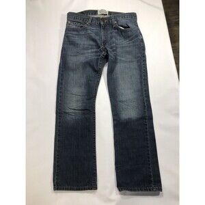 Signature Levis Strauss Jeans Mens 32x30 Blue Dark Wash Cotton Stretch Slim Fit